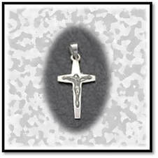 Main page item small silver crucifix $120A