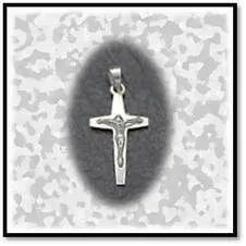 Main page item small silver crucifix $120A