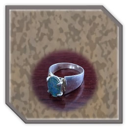LR00280B-Sterling Silver Opal Ladies Ring.
