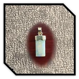 PE00750D-9ct Yellow Gold Opal Pendant.