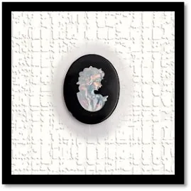 LG00180A-Opal on Onyx Cameo.